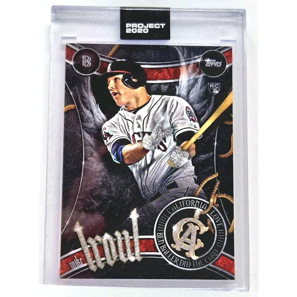 TOPPS PROJECT 2020 - #51 Mike Trout 2011 Topps Update #US175 RC by Ben Baller
